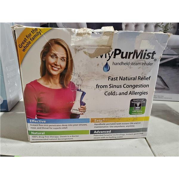 My PurMist Handheld steam inhaler