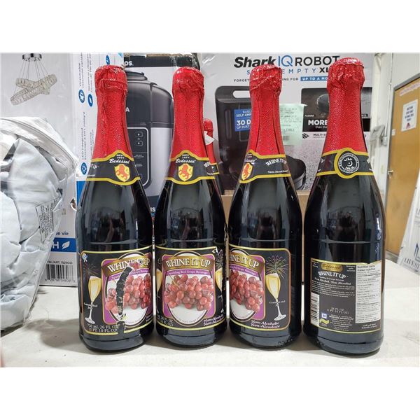 Bedessee Wine It Up Sparkling Grape Beverage750ml x 4