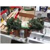 Image 3 : NEW Holiday Living Pre-Lit Ellston Pine Garland indoor/outdoor 9ft length LOT of 2