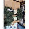 Image 2 : NEW Holiday Living Pre-Lit Ellston Pine Garland indoor/outdoor 9ft length LOT of 2
