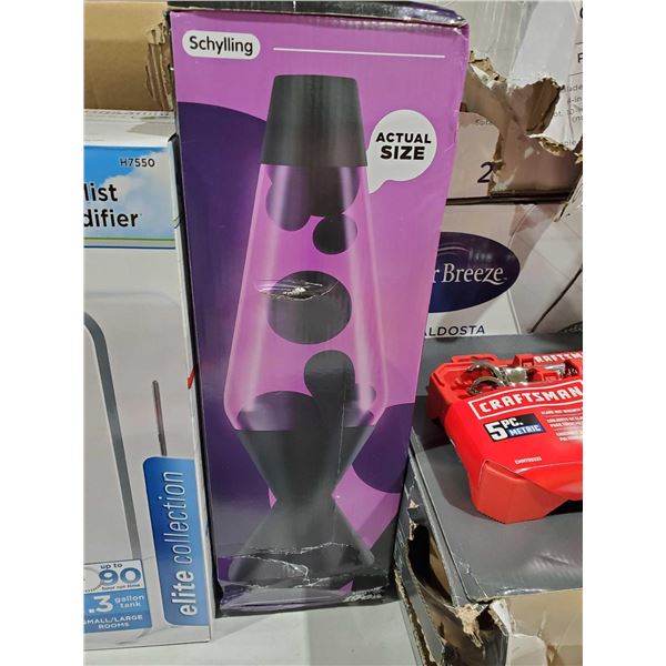 Schylling Classic Lava Lamp NEW some damage to box as seen in pictures