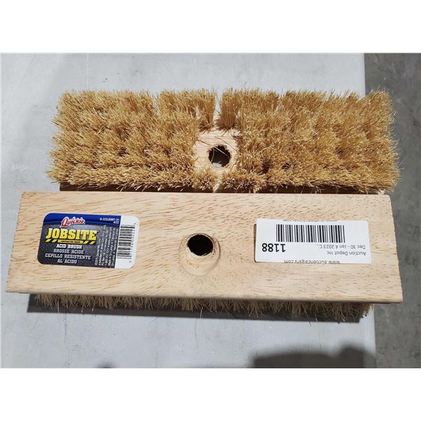 Lot of 2 Jobsite Quickie Acid Brush Heads