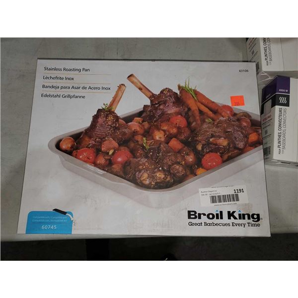 Broil King Stainless Steel Roasting Pan 13.25x10.15"