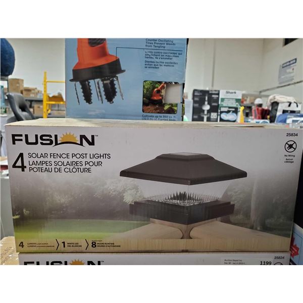 Fusion Solar Post Lights Pack of 4