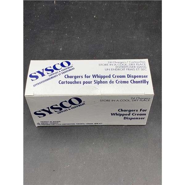 Sysco Chargers for Whipped Cream Dispenser (24pcs)