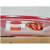 Image 2 : Rubbermaid 5.6L Rectangular Container box of 2