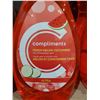 Image 2 : Compliments Fresh Melon Cucumber Dishwashing Detergent 6x739ml