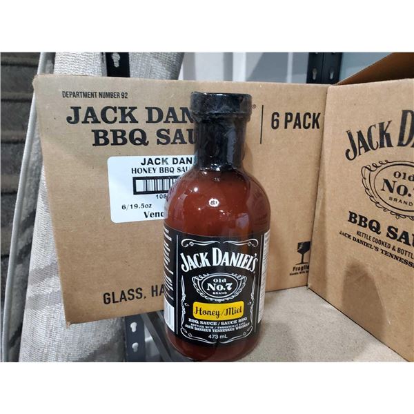 Jack Daniel's Honey BBQ Sauce 6 x 473ml