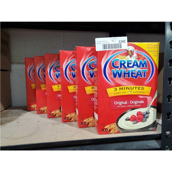 Cream Of Wheat 3 Min Hot Cereal 6x800g