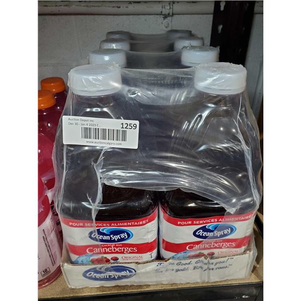 Ocean Spray Cranberry Cocktail 8x1.77L