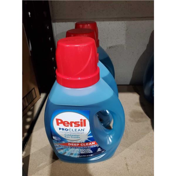 Persil ProClean Cold water Liquid Laundry  detergent 3x1.18L