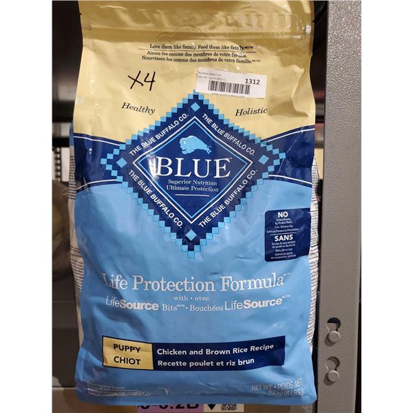 Blue Buffalo Life Protection Formula Puppy Kibble 4x6Lbs