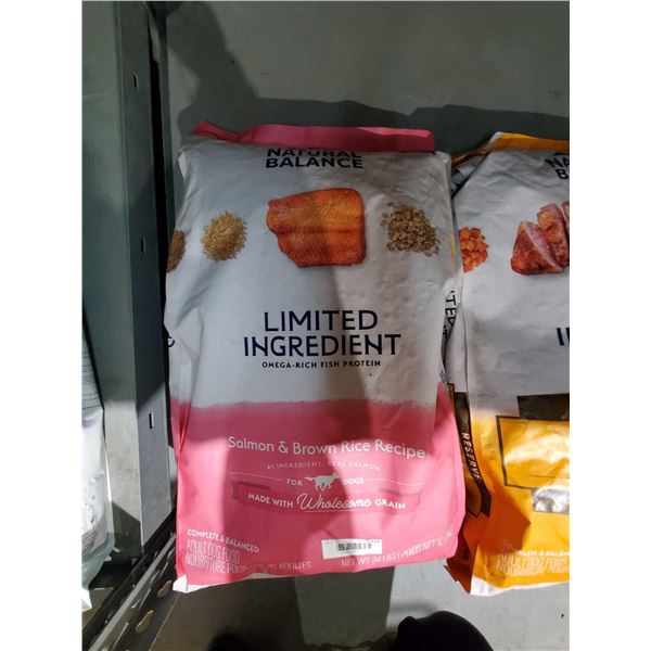 Natural Balance Limited Ingredient Salmon & Brown Rice Dog Kibble 24 lbs