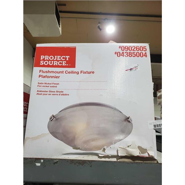 Project Source Flushmount Ceiling Fixture