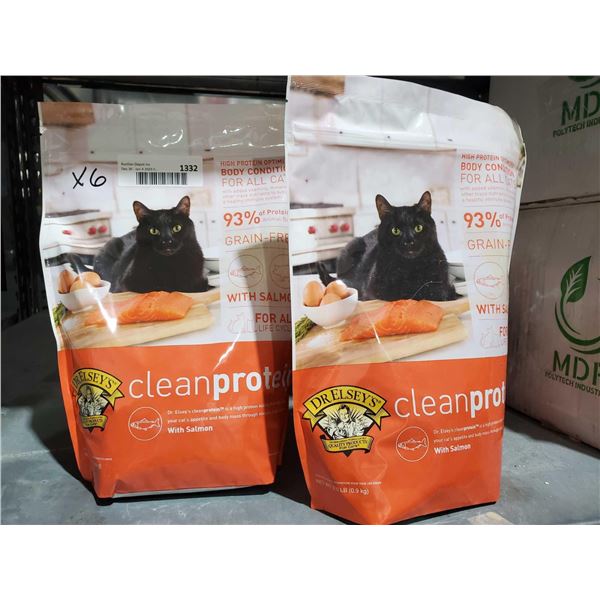 Dr Elsey's Clean Protien Cat Kibble 6x2Lbs
