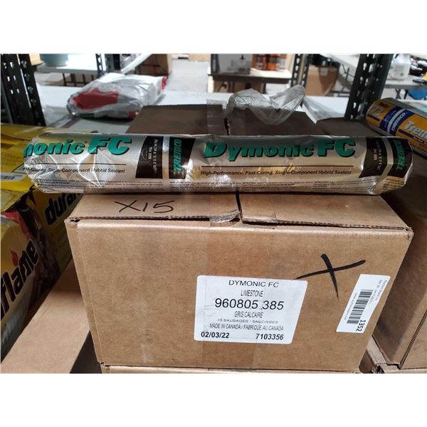 Tremco Dynamic FC Fast Curing, Single Component Hybrid Sealant 15x600ml