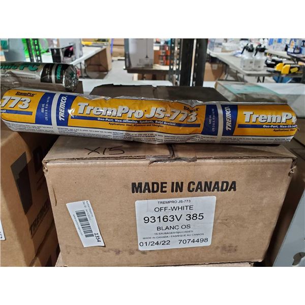 Tremco TremPro JS-773 Non Skinning Synthetic Butyl Sealant  15x600ml