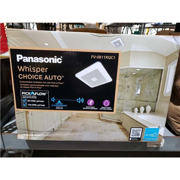 Panasonic Whisper Choice Auto Ventilation Fan