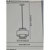 Image 2 : Eglo Pendant Lamp 86.61 Long x 13.78" Wide