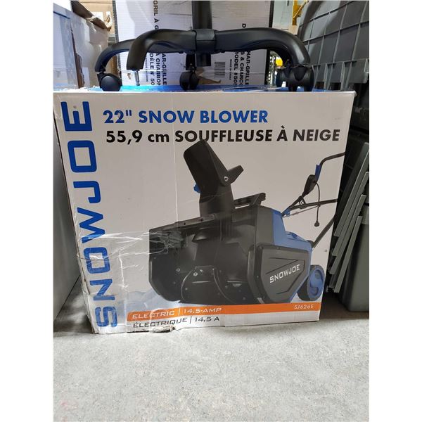 NEW in Box SnowJoe 22" Snow Blower Electric 14.5-amp