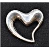 Image 1 : Sterling Silver Heart Pin