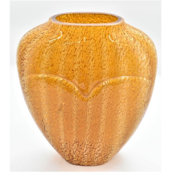 Large Vintage Italian Glass Vase by Enrico Coveri