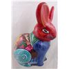 Image 4 : Talavera Folk Art Pottery Rabbit Bank