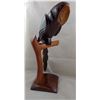 Image 5 : Hand Carved Parrot Statue
