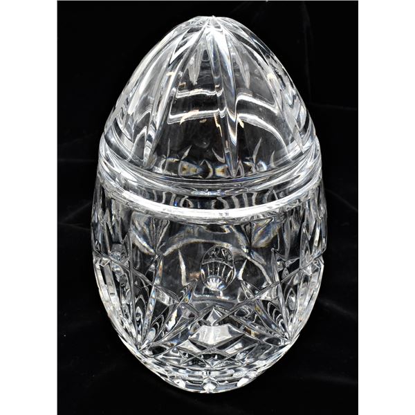 Godinger 24 Lead Crystal Egg Shaped Candy Dish Godinger 24 lead crystal egg shaped candy dish