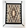 Image 1 : Navajo Two Grey Hills Wool Textile Rug