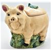 Image 1 : WCL Ceramic Pottery Lidded Pig Trinket Box