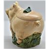Image 3 : WCL Ceramic Pottery Lidded Pig Trinket Box