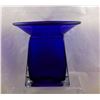 Image 2 : Hand Blown Cobalt Blue Vase