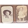 Image 1 : Walnut Framed Turn of the Century Sepia Photos