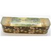Image 1 : Antique Victorian Glove Box with Celluloid Cover