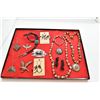 Image 1 : Collection of Jewelry, Some Native American