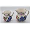 Image 3 : 2 Italian Hand Painted Pitchers