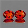 Image 1 : Natural Rare Madeira Top Orange Citrine Pair - FL