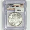Image 1 : 1878-CC Morgan Silver Dollar ICG MS62