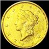 Image 1 : 1851 Rare Gold Dollar ABOUT UNCIRCULATED