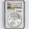 Image 1 : 2014 American Silver Eagle NGC MS69