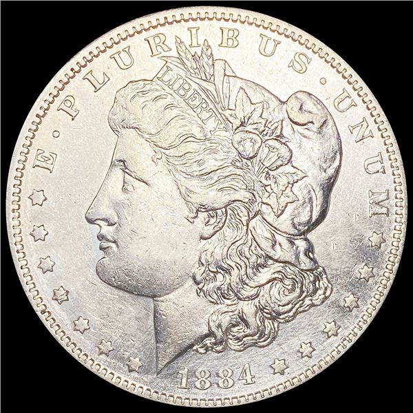 1884-S Morgan Silver Dollar CLOSELY UNCIRCULATED