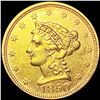 Image 1 : 1850 $2.50 Gold Quarter Eagle CLOSELY