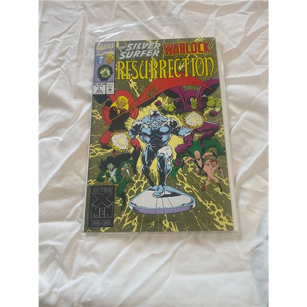 Marvel comics the silver surfer Warlock resurrection