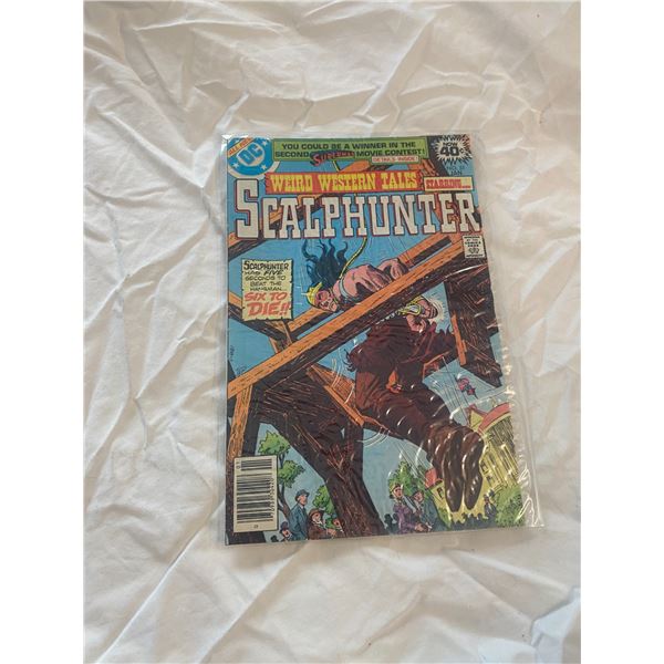 DC weird Western tales Scalphunter