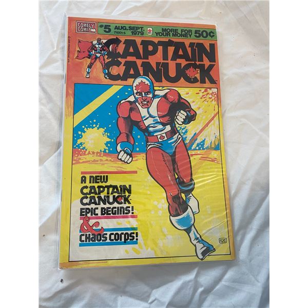 Comely comix Captain Canuck