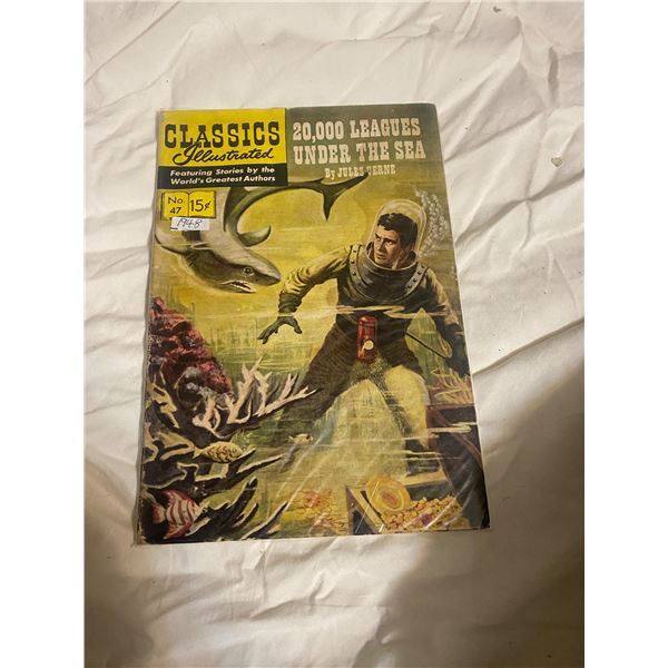 Classics Illustrated 20,000 Leagues under the sea by Jules Verne