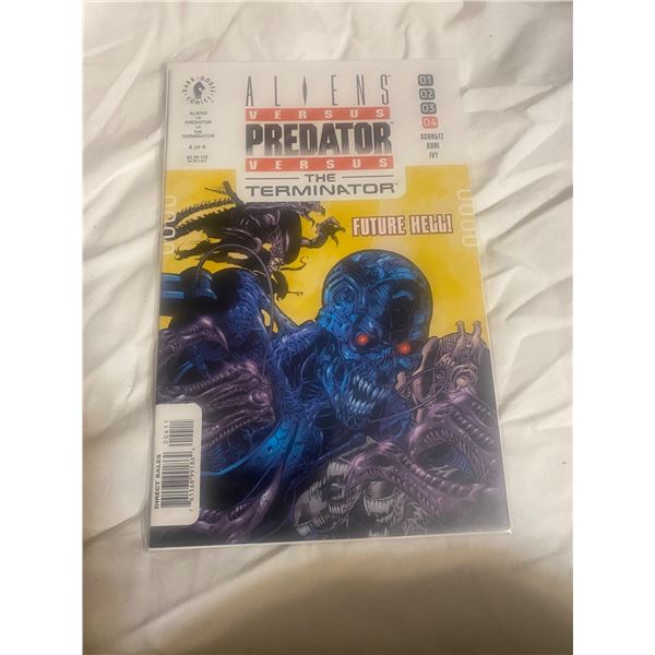 Dark Horse Aliens vs Predator vs the Terminator
