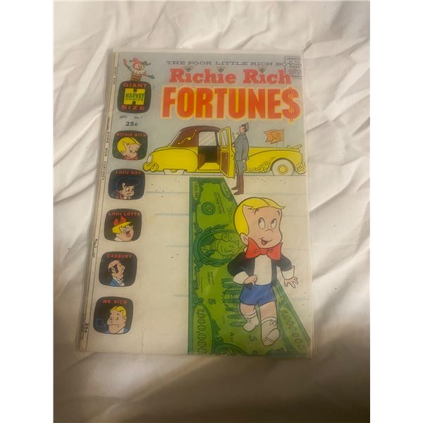 Harvey Comics Richie Rich Fortunes