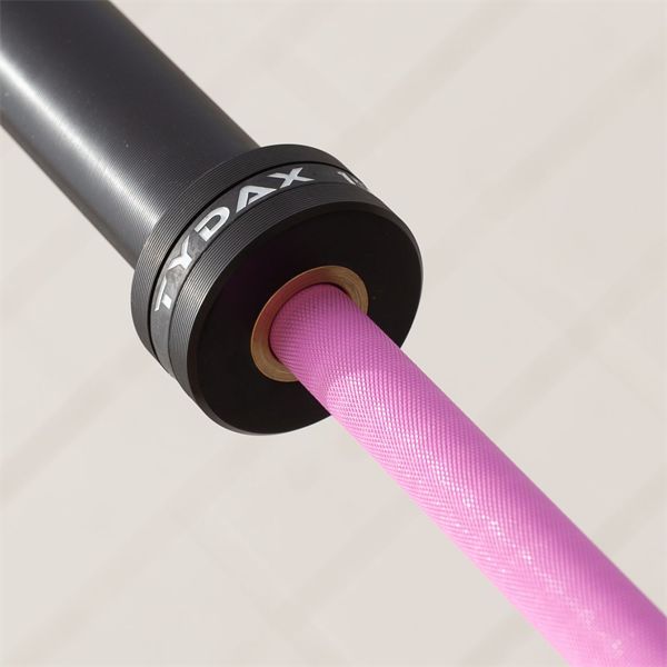 TYDAX TRAINING BARBELL - 15KG (BEARING) PINK